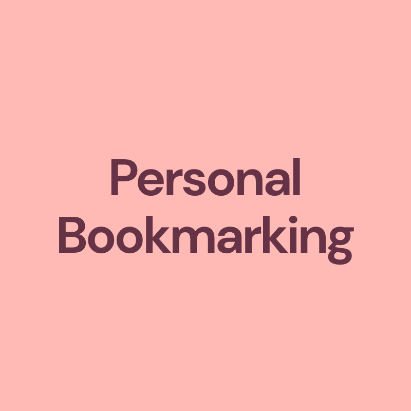 Personal bookmarking-1